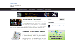 Desktop Screenshot of downloadfreemanuals.net